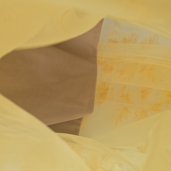 Helsi Athene Yellow Strapless Floral Dress - Picture 9 of 13